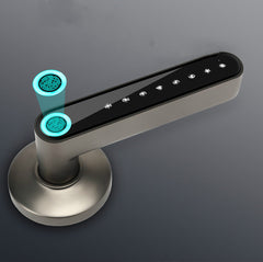 Compatible With Apple, Fingerprint Door Lock Smart Bluetooth Password Handle Lock APP Unlock Keyless Entry Works With IOS Android