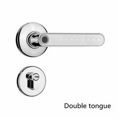 Compatible With Apple, Fingerprint Door Lock Smart Bluetooth Password Handle Lock APP Unlock Keyless Entry Works With IOS Android